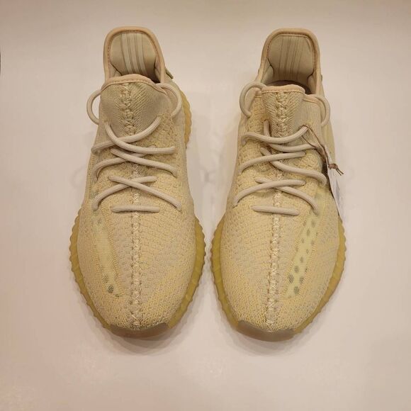 adidas Yeezy Boost 350 V2  'Flax' - Size 12 *Authenticated* - Picture 1 of 9